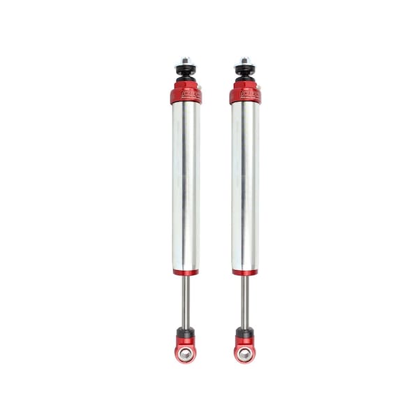 Afe Hydraulic, Without Reservoir, Adjustable, Without Shock Boots, Silver and Red, Set of 2 401-5200-01 - main